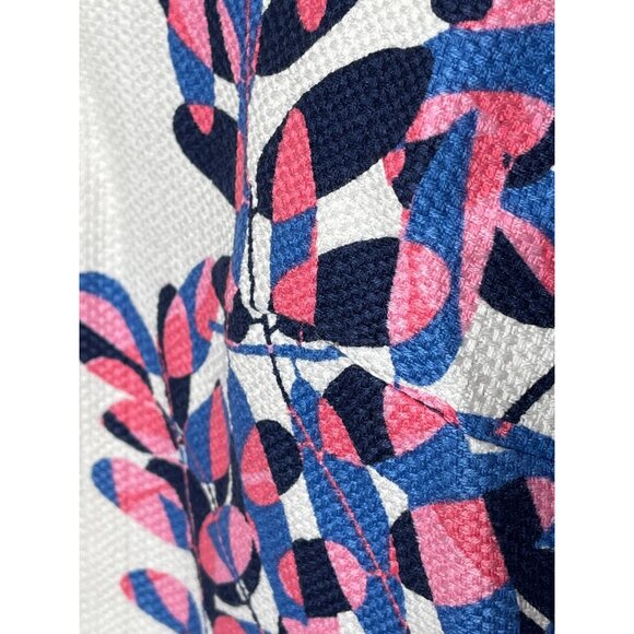 Taylor White Floral Shift Sundress Dress NWT Size 4 Small - Picture 5 of 13